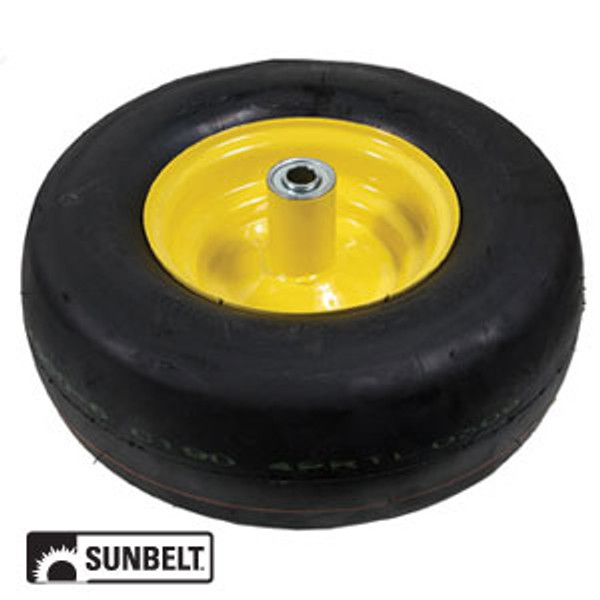 WHEEL-SMOOTH, 13X5X6, YELLOW