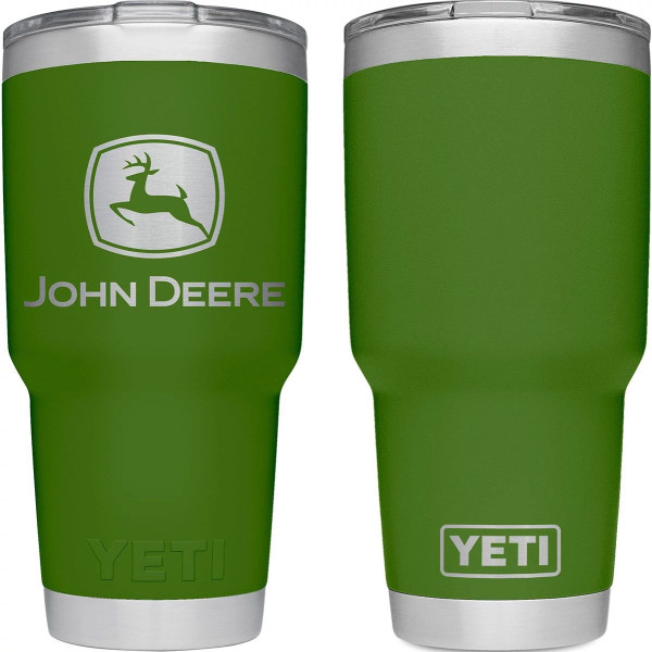 YETI 30 oz John Deere Green Rambler