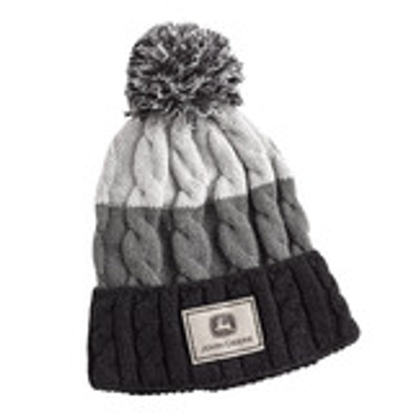 Womens Striped Beanie