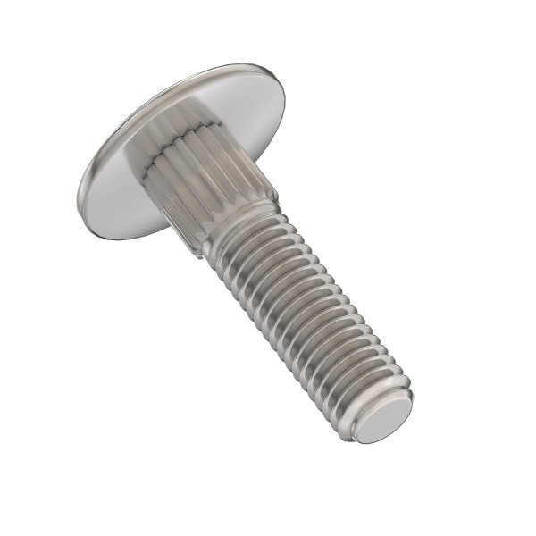 H125890: Truss and Button Head Round Screw, M5 X 18