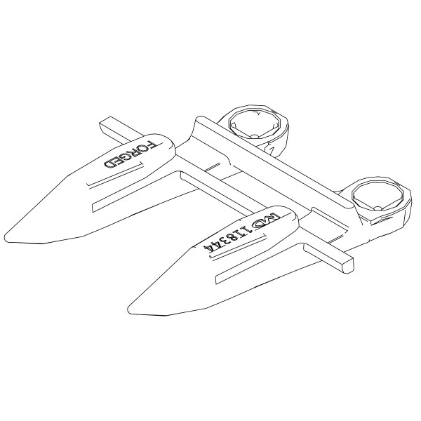 KNIFE GUARD, SICKLE GUARD - FH318319