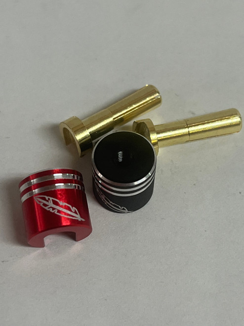Heatsink Bullet Plug Grips w/4mm Bullets