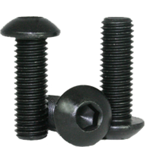 4-40 Button Head Screw - Black Oxide - Steel