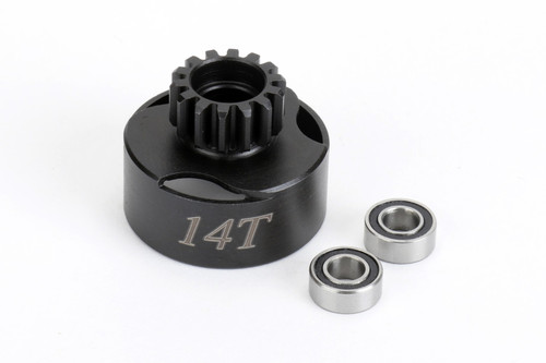 Alpha Hobbies 14t Vented Clutch Bell & Bearings