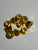 M4 Lock Nut Flanged Aluminum Gold (10)