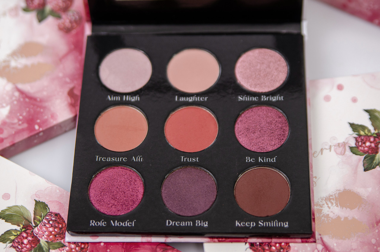 Raspberry Kiss 9 Pan Palette - Sydney Grace