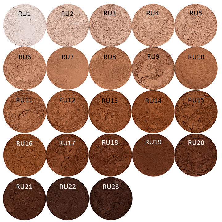 Foundation Sample Sets - Warm Undertones