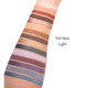 warm, colorful eyeshadow swatches from Hot Mess Light