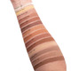 comparison of the light and deep eye shadows in the Perfectly Balanced Light and Deep palettes