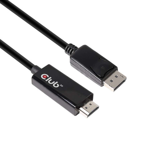 CAC-1082 - CLUB3D DP 1.4 TO HDMI 2.0B HDR CABLE 2M-6.56FT
