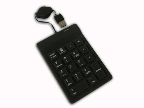 AKP-218 - Adesso 18-KEYS USB WATERPROOF NUMERIC KEYPAD