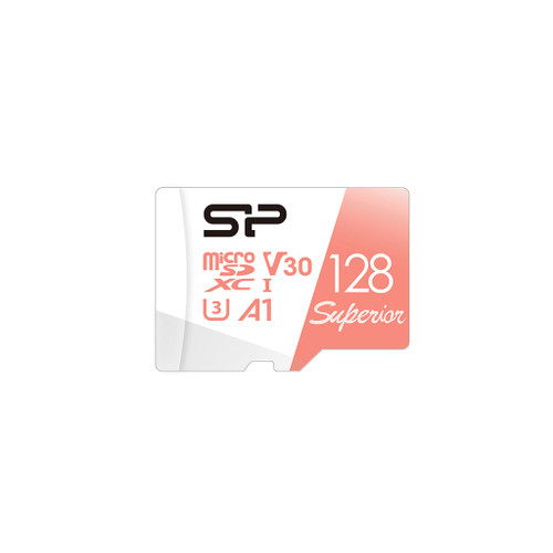 SP128GBSTXDV3V20SP - Silicon Power SUPERIOR MICROSDXC CLASS10 UHS-I U3 V30 A1