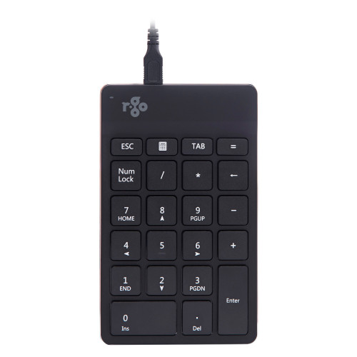 RGOCONMWDBL - R-Go Tools NUMPAD BREAK, BLACK, WIRED