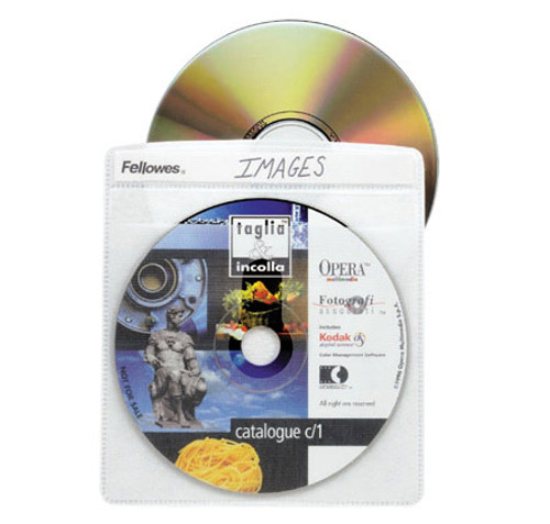 90659 - Fellowes FELLOWES CD SLEEVES OFFER DISC STORAGE Y