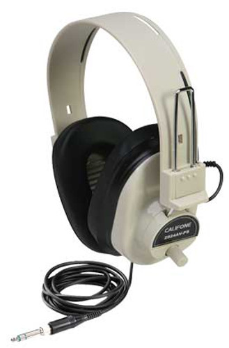 2924AVPS - Ergoguys CALIFONE STURDY MEDIA STEREO HEADPHONE