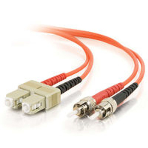 11161 - Legrand C2G 15M SC-ST 62.5/125 OM1 DUPLEX MULTIMODE FIBER OPTIC CABLE (TAA COMPLIANT) -