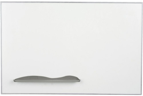 2029D - MooreCo PORCELAIN STEEL WHITEBOARD WITH SILVER ULTRA TRIM 4X4FT (HXW): MAGNETIC, GLOSS D