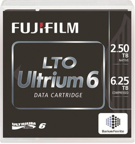 16310732 - Fujifilm FUJIFILM LTO 6 ULTRIUM 2.5TB/6.25TB TAPE CARTRIDGE BAFE