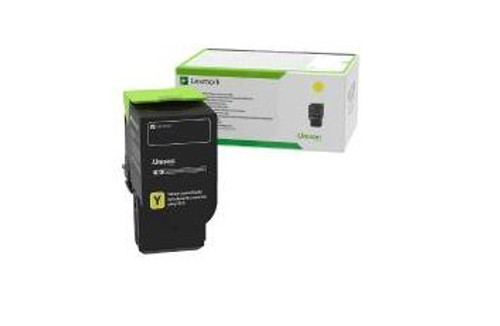 Lexmark 78C1UYE YELLOW ULTRA HIGH YIELD CONTRACT TONER CARTRIDGE