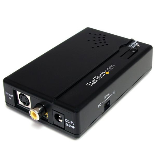 VID2HDCON - StarTech.com CONVERT A COMPOSITE OR S-VIDEO SIGNAL AND THE ACCOMPANYING AUDIO TO HDMI - COMPO