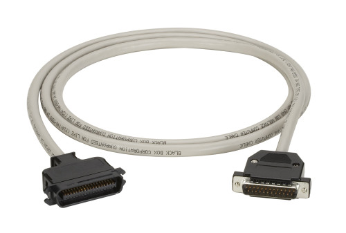 EYN600-0006-MM - Black Box PARALLEL PRINTER CABLE - DB25 MALE, CENTRONICS MALE, 6-FT. (1.8-M), GSA, TAA