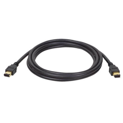 F005-015 - Tripp Lite 15FT FIREWIRE IEEE CABLE WITH GOLD PLATED CONNECTORS 6PIN/6PIN M/M 15 FT