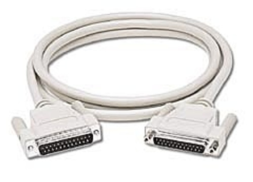 3043 - C2G 25FT DB25 M/M NULL MODEM CABLE
