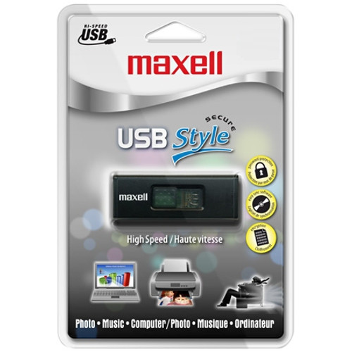 503303 - Maxell 16GB USB BLACK STYLE USB-416BK