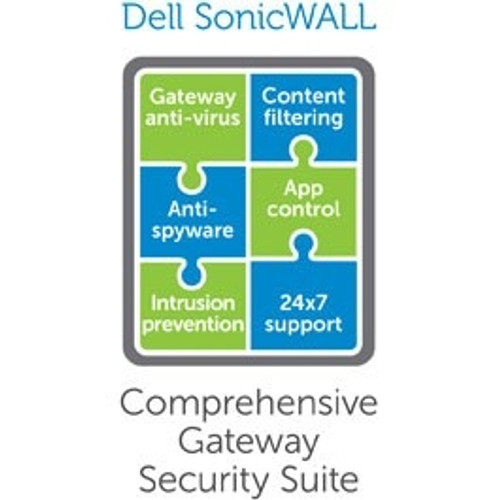 01-SSC-0490 - SonicWall COMPREHENSIVE GTW SEC STE BDL FOR TZ500