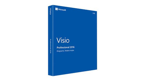 D87-07135 - Microsoft VISIO PRO 2016 WIN SPANISH MEDIALESS