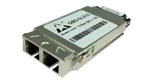 GBS-GLX10 - Amer Networks 1 PORT GBIC SINGLE-MODE FIBER TRANSCEIVER (UP TO 10KM, 3.3V/5V POWER)