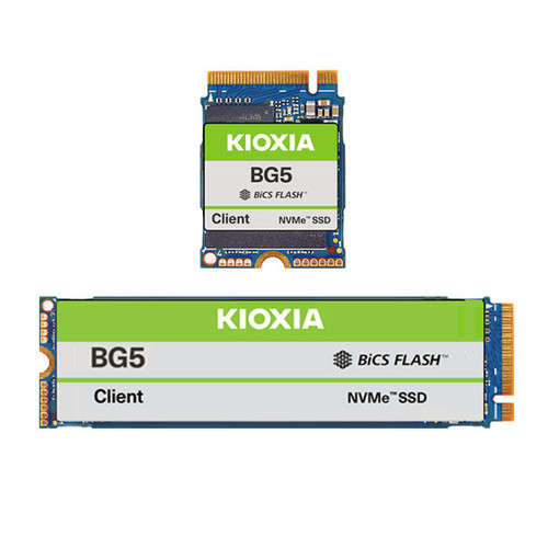 KBG50ZNS1T02 - KIOXIA BG5 - PCIE - 0.5DWPD - 1024GB - NON-SED - M.2 2230