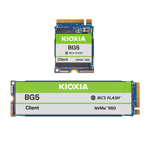 KBG50ZNV512G - KIOXIA BG5 - PCIE - 0.5DWPD - 512GB - NON-SED - M.2 2280