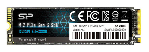 SP512GBP34A60M28 - Silicon Power 512GB A60 NVME M.2 PCIE GEN3X4 2280