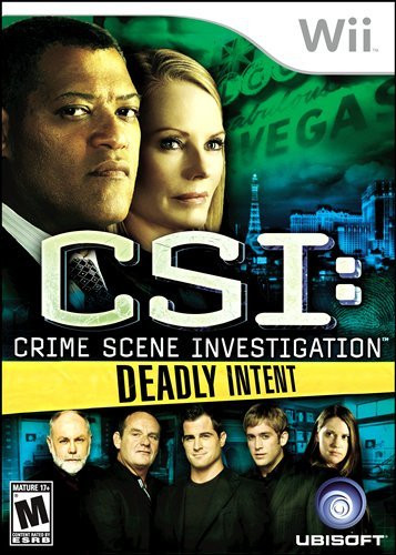 17575 - Ubisoft WII CSI DEADLY INTENT