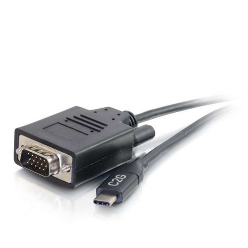 26895 - C2G 6FT USB C TO VGA ADAPTER CABLE - VIDEO ADAPTER