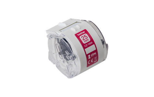 CZ1004 - Brother 1 (1.0) 25MM ROLL CLEANING CASSETTE FOR USE WITH VC-500W