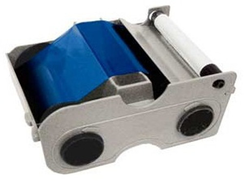 44233 - FARGO BLUE CARTRIDGE W/CLEANING ROLLER 1000 IMAGES