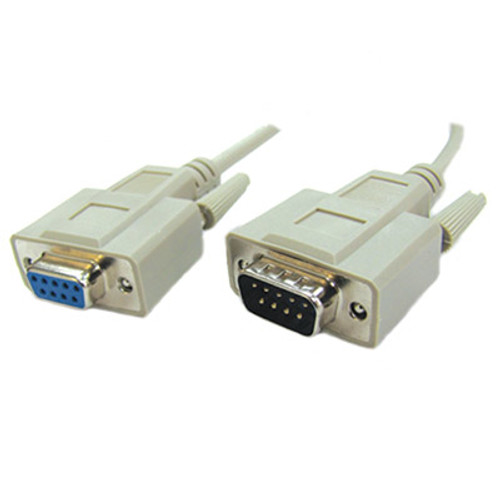 44-116MF-50 - Weltron 50 MALE/FEMALE DB9 SERIAL MODEM CABLE