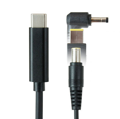 A4-UCAC-LN1 - JAR Systems LENOVO EMULATOR CHARGING CABLES - 3X 4-PACKS OF USB-C TO 4.00 X 1.70MM, RECTANGL