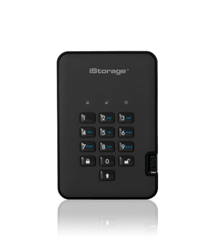 IS-DA2-256-1000-B - iStorage DISKASHUR2 256-BIT 1TB - BLACK