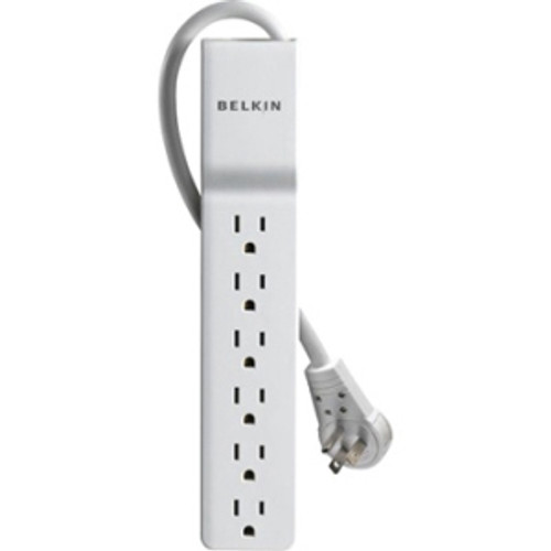 BE106001-06R - Belkin 6 OUTLET SURGE PROTECTOR, 6 FT. CORD