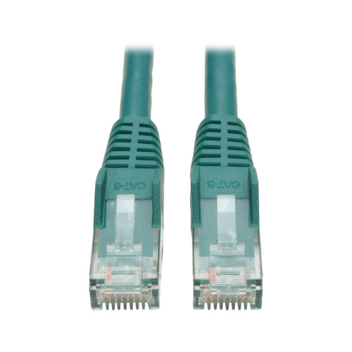 N201-050-GN - Tripp Lite 50FT CAT6 GIGABIT SNAGLESS MOLDED PATCH CABLE RJ45 M/M GREEN