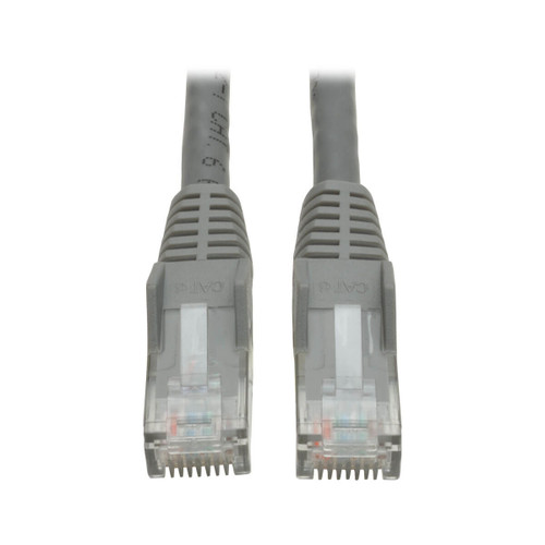 N201-050-GY - Tripp Lite 50FT CAT6 GIGABIT SNAGLESS MOLDED PATCH CABLE RJ45 M/M GRAY