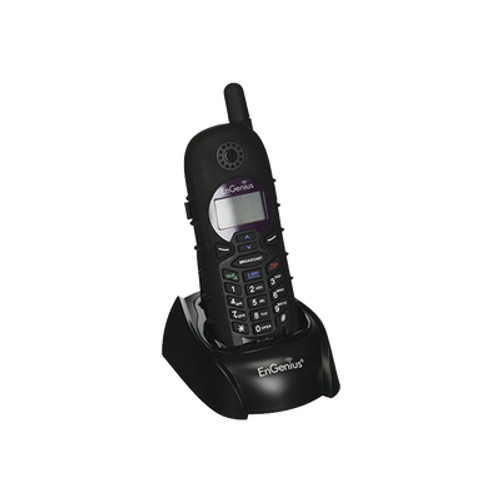 DURAFON-SIP-HC - EnGenius DURAFON-SIP HANDSET ONLY W/ RUGGED DESIGN AND LOW PROFILE 1.5DBI ANTENNA