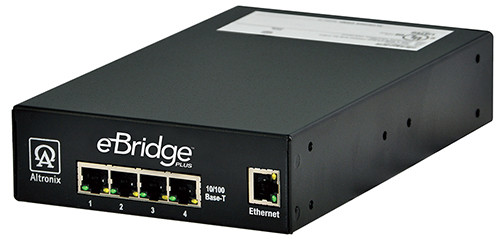 EBRIDGE4PCRX - Altronix 4 OUTPUT IP/COAX POE/POE+ RCVR