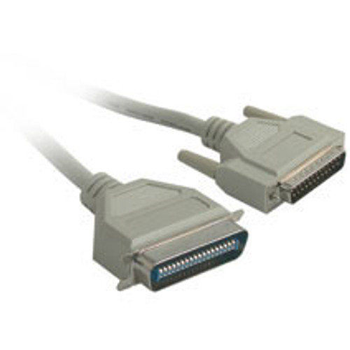 6093 - C2G 30FT IEEE-1284 DB25 MALE TO CENTRONICS 36 MALE PARALLEL PRINTER CABLE