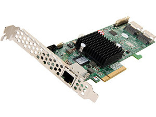 ARC-1264IL-16 - Areca PCIE 2.0 6GB/S SATA RAID CONTROLLER,ARM STORAGE I/O PROCESSOR,PCIE 2.0 X8 LANES