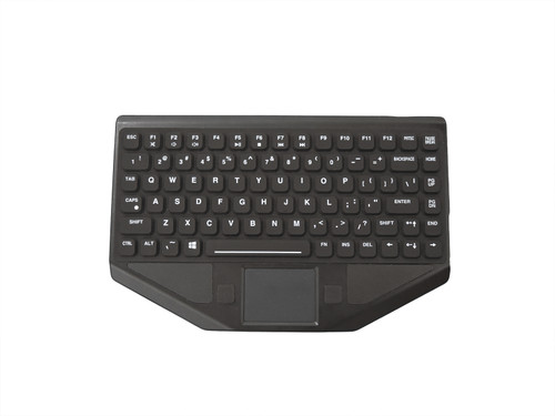KBA-BLTXR-USNNR-US - TG3 Electronics RUBBER KEYBOARD; RUGGED RUBBER 83 KEY KEYBOARD W/ TOUCHPAD AND RED BACKLIGHTING.