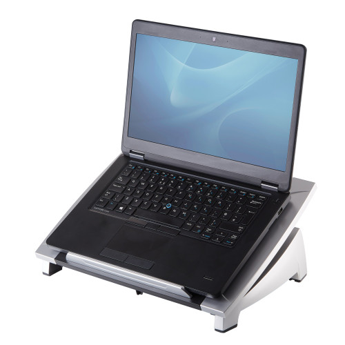 8032001 - Fellowes PLACES LAPTOP AT A COMFORTABLE HEIGHT TO HELP PREVENT NECK STRAIN. SUPPORTS 17IN